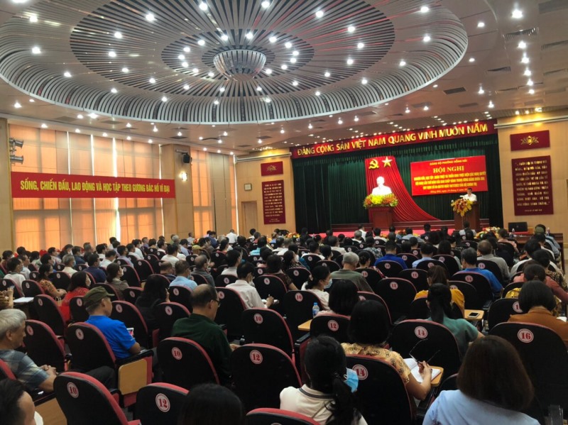 Đảng bộ phường Hồng Hải tổ chức Hội nghị nghiên cứu, học tập, quán triệt và thực hiện các nghị quyết Hội nghị lần thứ 5 của BCH Trung ương khóa XII 