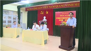 Lấy ý kiến cử tri khu 6B phường Hồng Hải đối với người ứng cử đại biểu HĐND các Quảng Ninh nhiệm kỳ 2021-2026