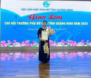 Người cán bộ đảng viên khu phố gương mẫu, nhiệt tình và trách nhiệm Lê Thị Minh Huệ
