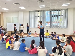 Trường Quốc tế UKA Hạ Long phối hợp với BCĐ hoạt động hè phường Hồng Hải mở các lớp miễn phí cho TTN - HS trên địa bàn phường
