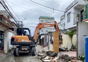 “Ngày hội” hiến đất làm đường