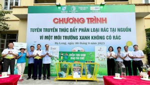 Tổ chức Chương trình tuyên truyền thúc đẩy phân loại rác tại nguồn, vì một môi trường xanh không có rác