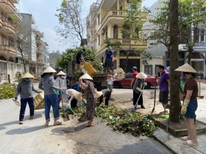 Phường Hồng Hải: Tăng cường công tác khắc phục thiệt hại sau cơn bão số 3